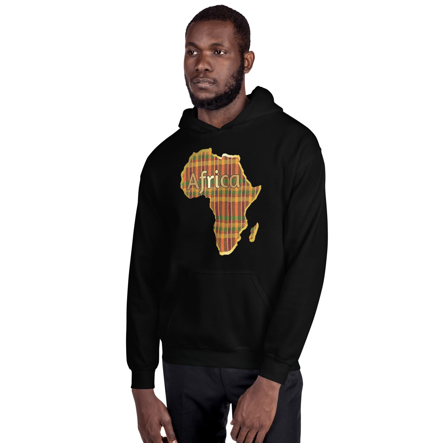 Africa "Kente Continent" Unisex Hoodie