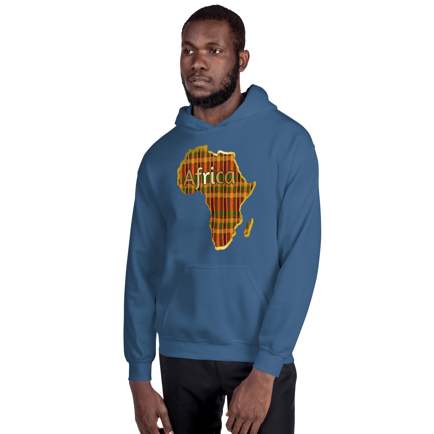 Africa "Kente Continent" Unisex Hoodie