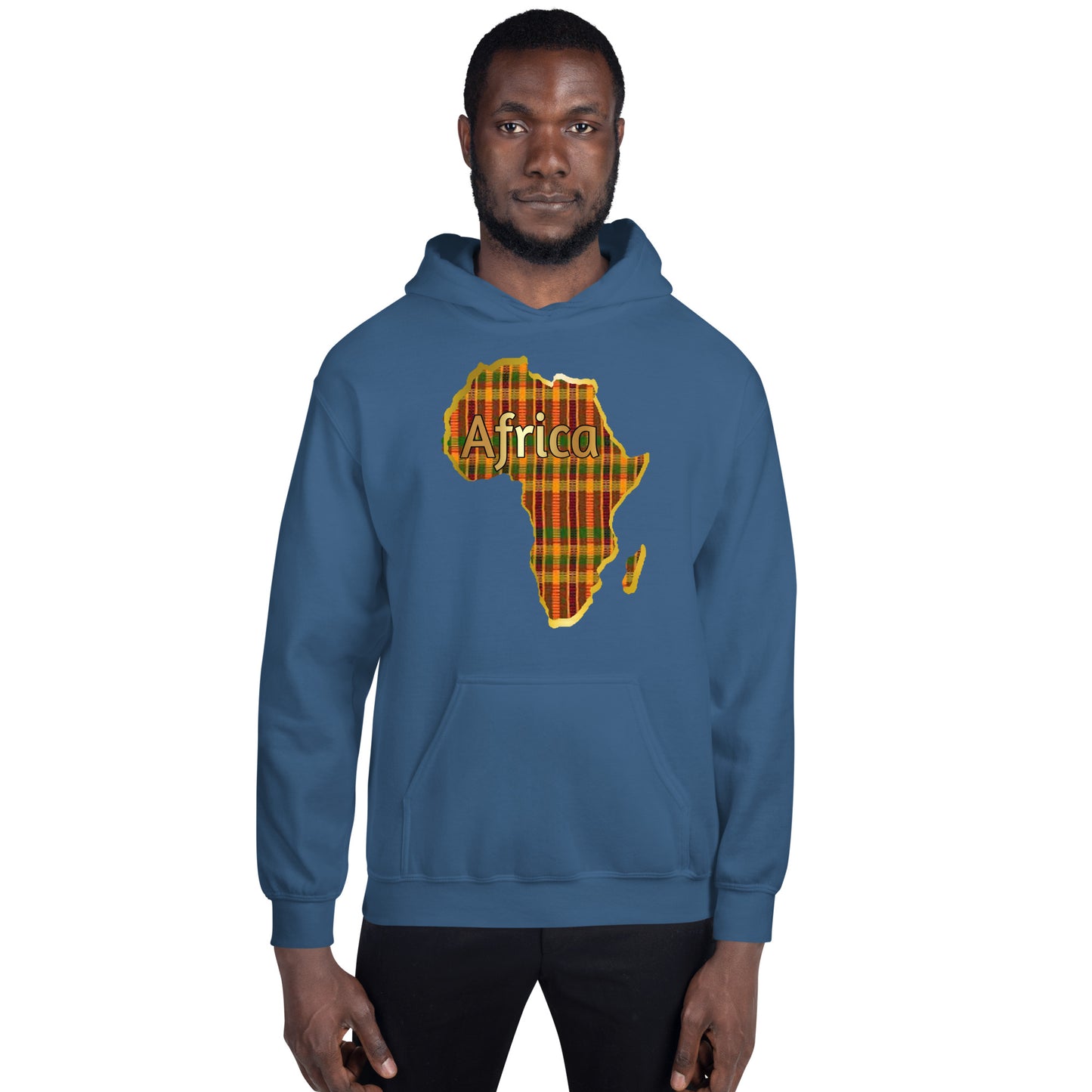 Africa "Kente Continent" Unisex Hoodie