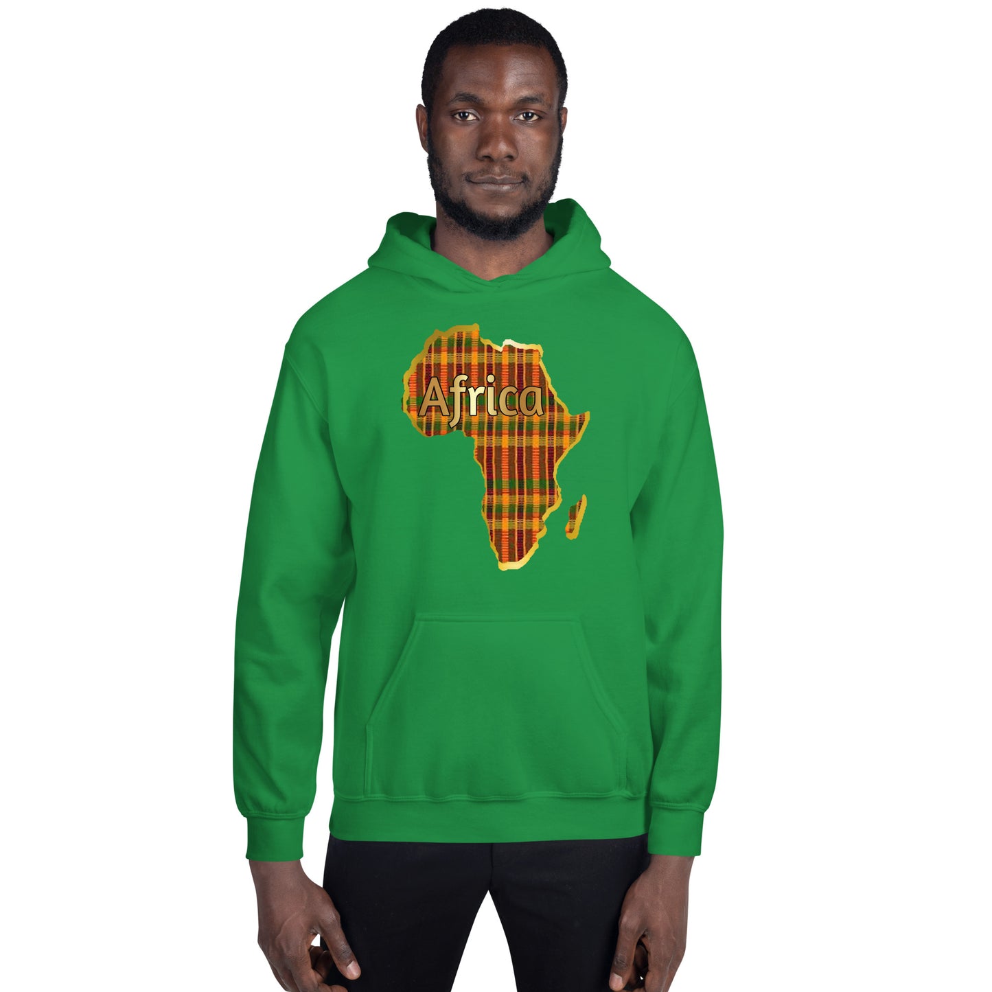 Africa "Kente Continent" Unisex Hoodie