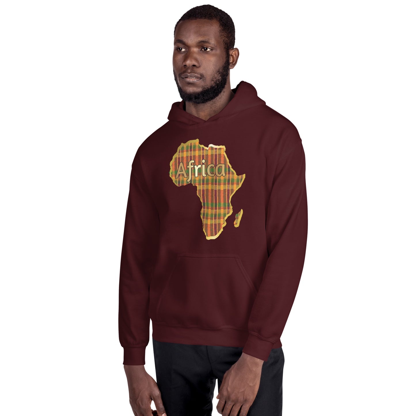 Africa "Kente Continent" Unisex Hoodie