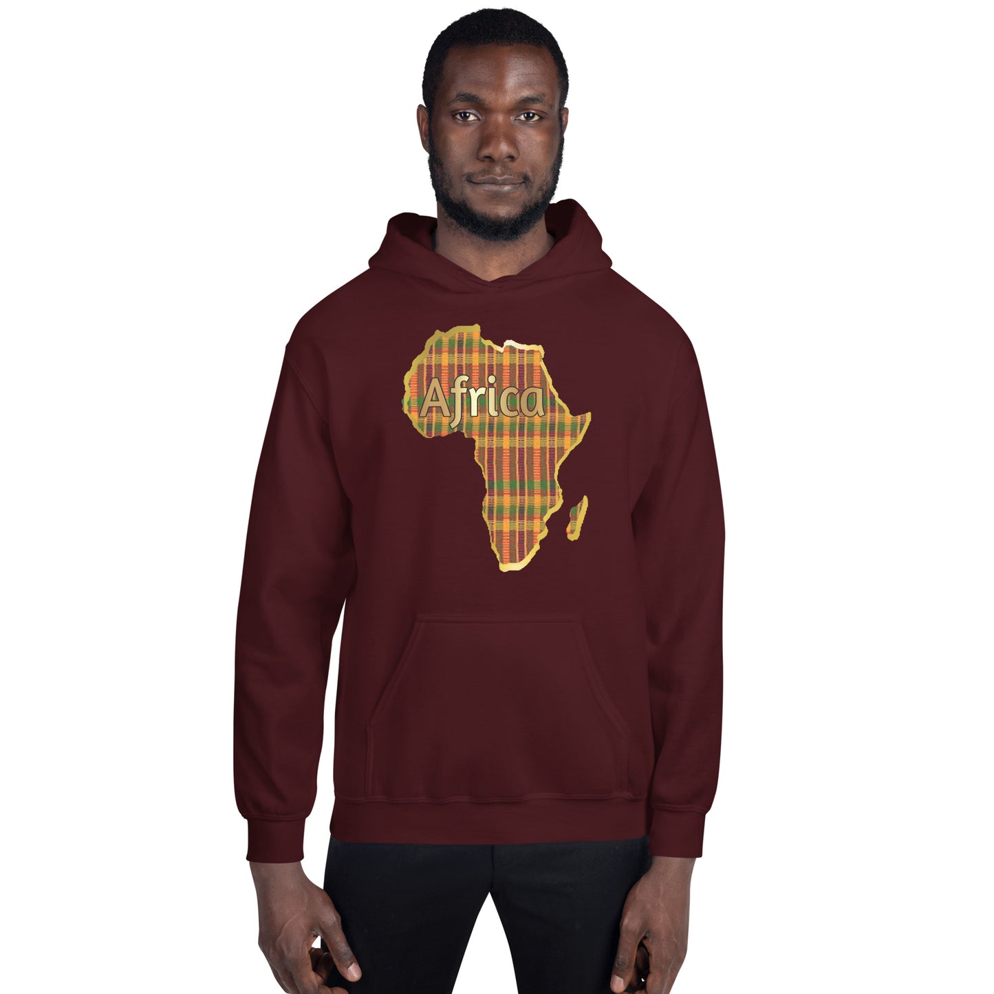 Africa "Kente Continent" Unisex Hoodie