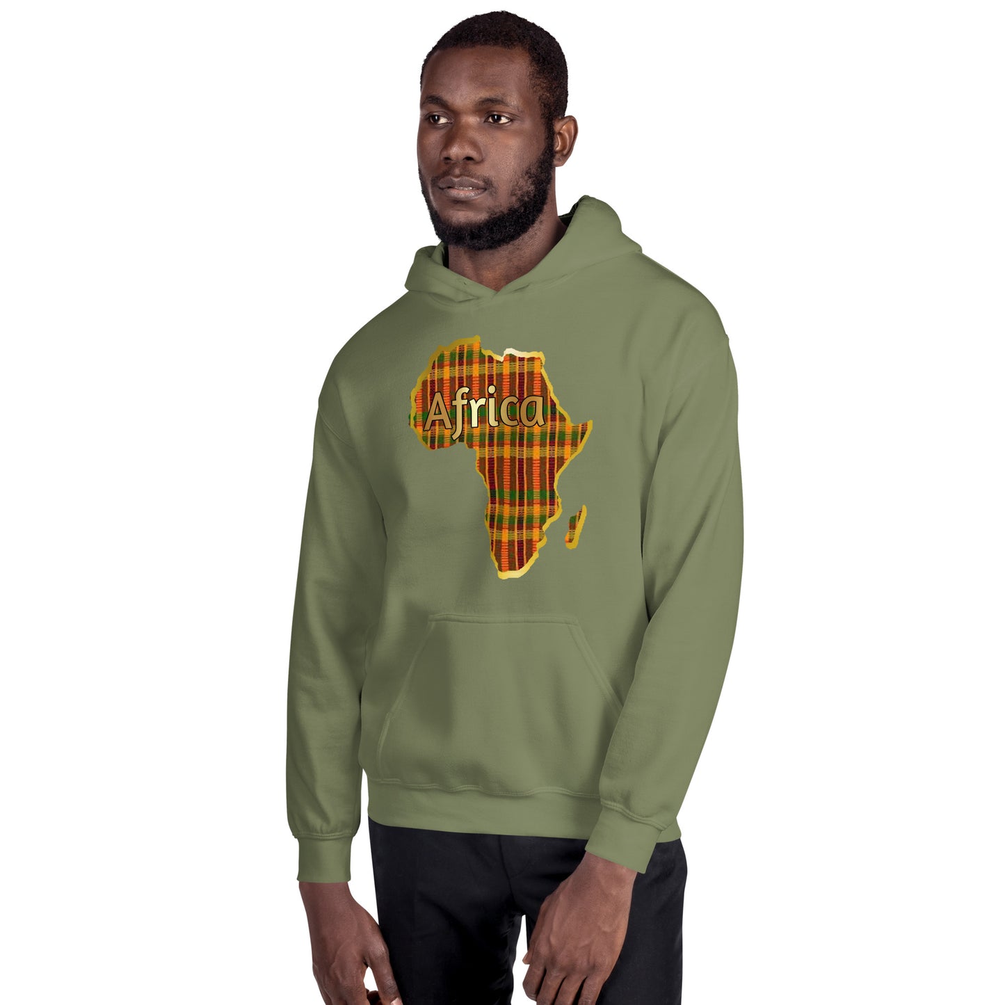 Africa "Kente Continent" Unisex Hoodie