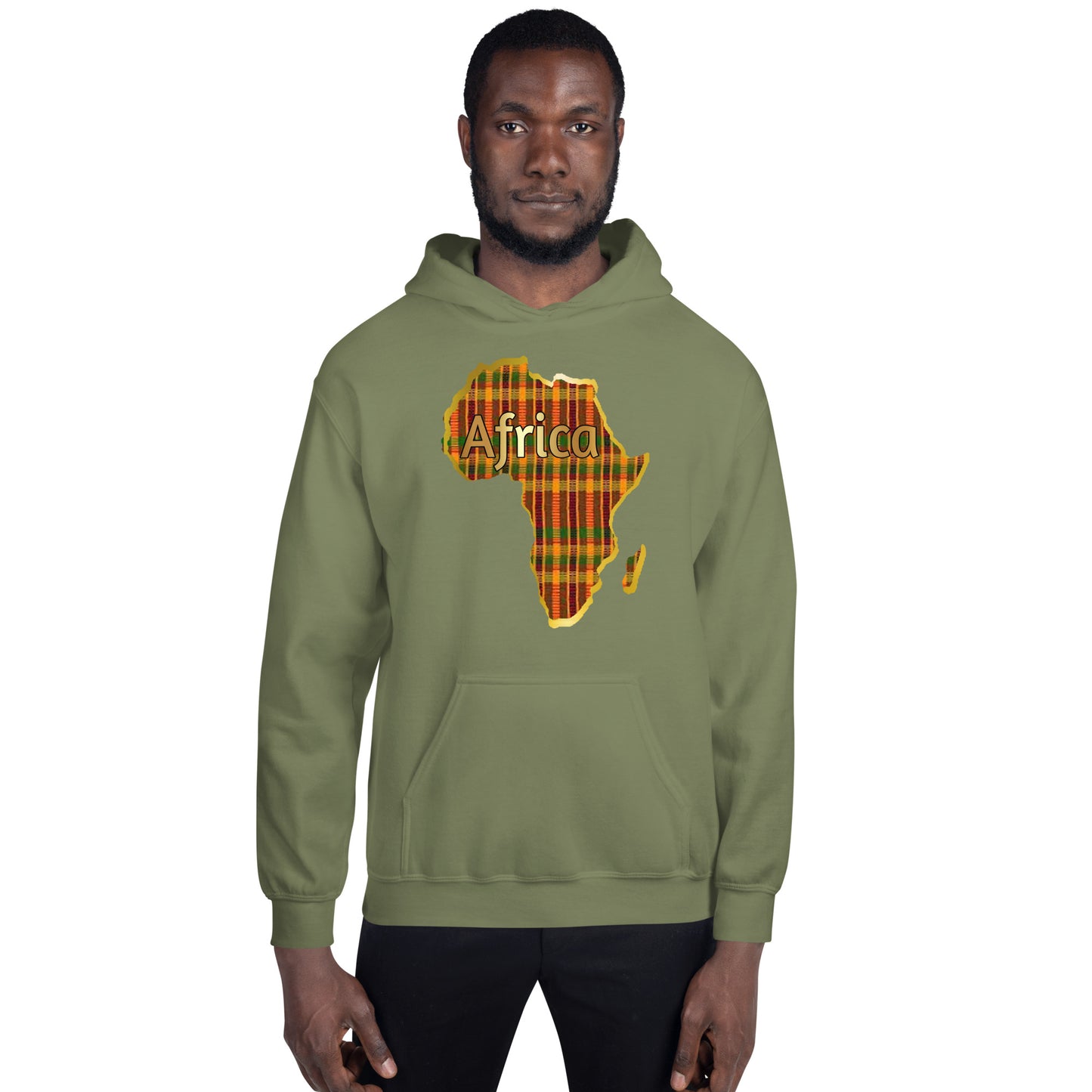 Africa "Kente Continent" Unisex Hoodie