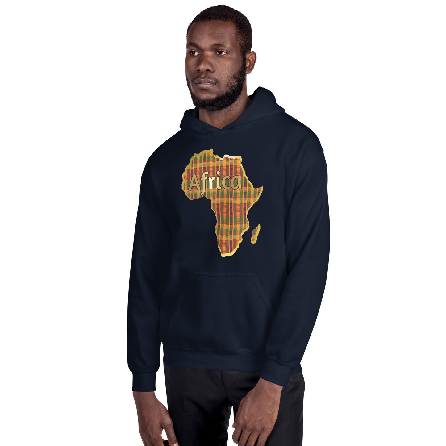 Africa "Kente Continent" Unisex Hoodie