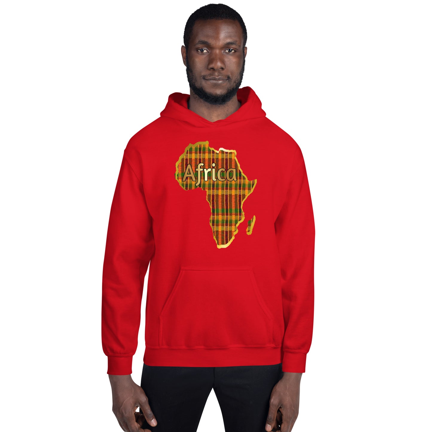 Africa "Kente Continent" Unisex Hoodie