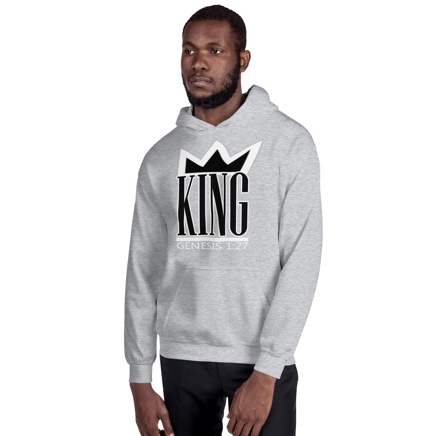 "Crown Me" King of Kings Unisex Hoodie