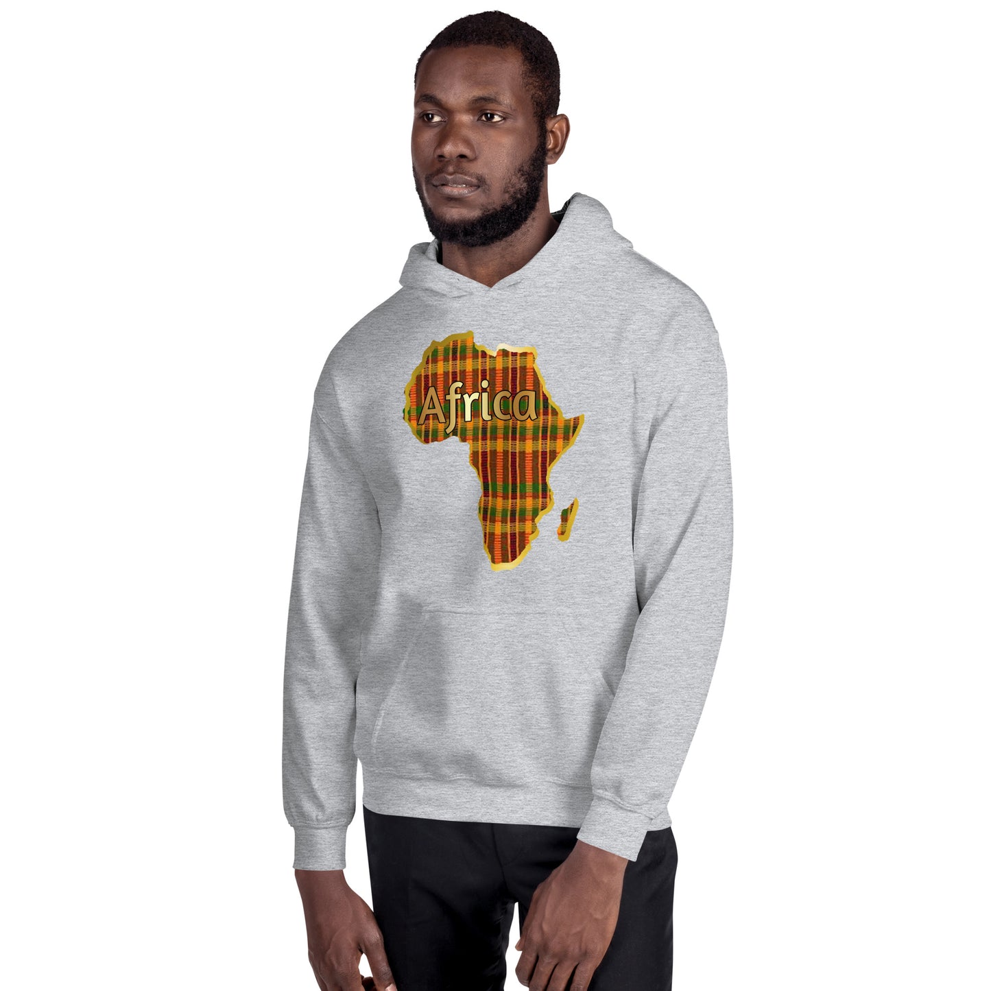 Africa "Kente Continent" Unisex Hoodie