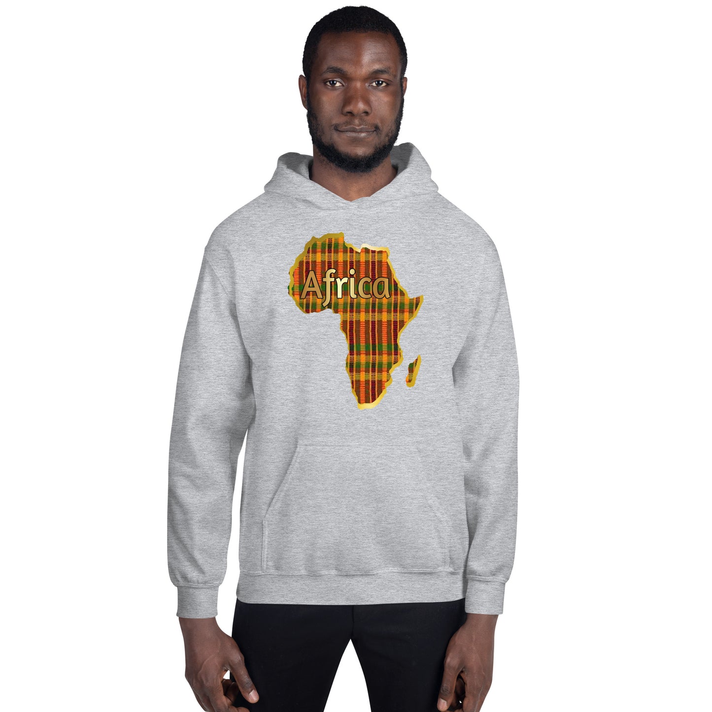 Africa "Kente Continent" Unisex Hoodie