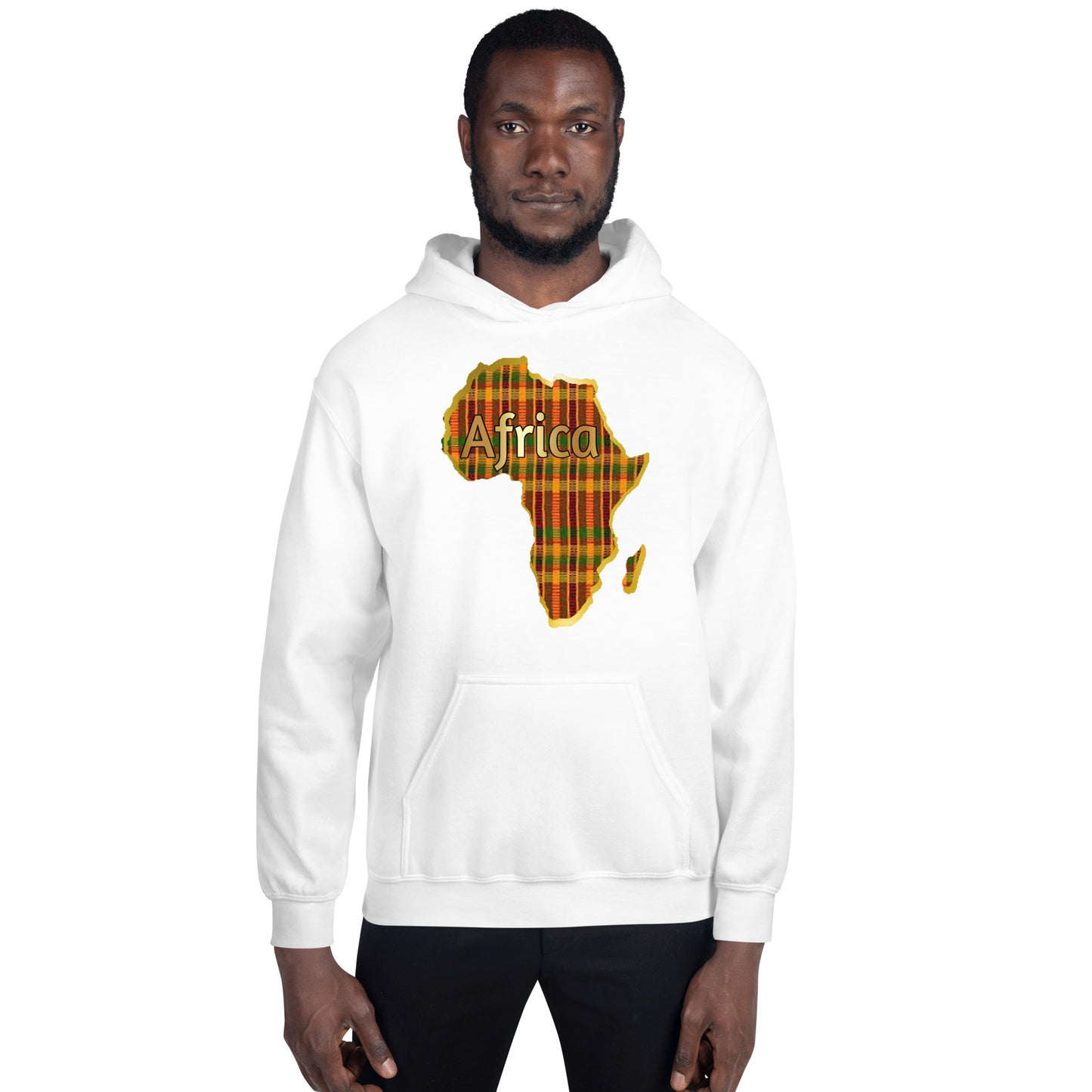 Africa "Kente Continent" Unisex Hoodie