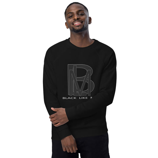 Black Like Me "Black Lux" Unisex Raglan sweatshirt