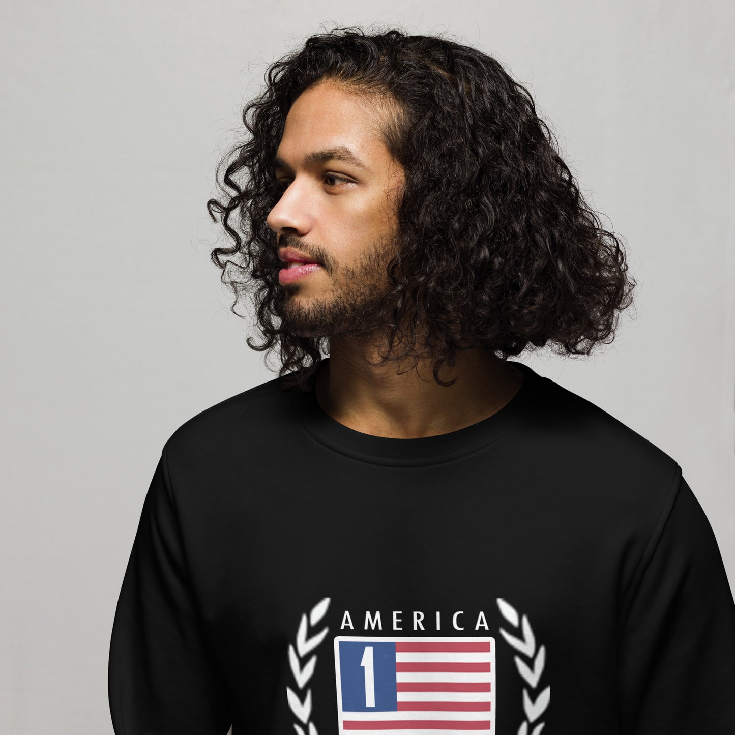 One America "Prestige" Unisex organic sweatshirt