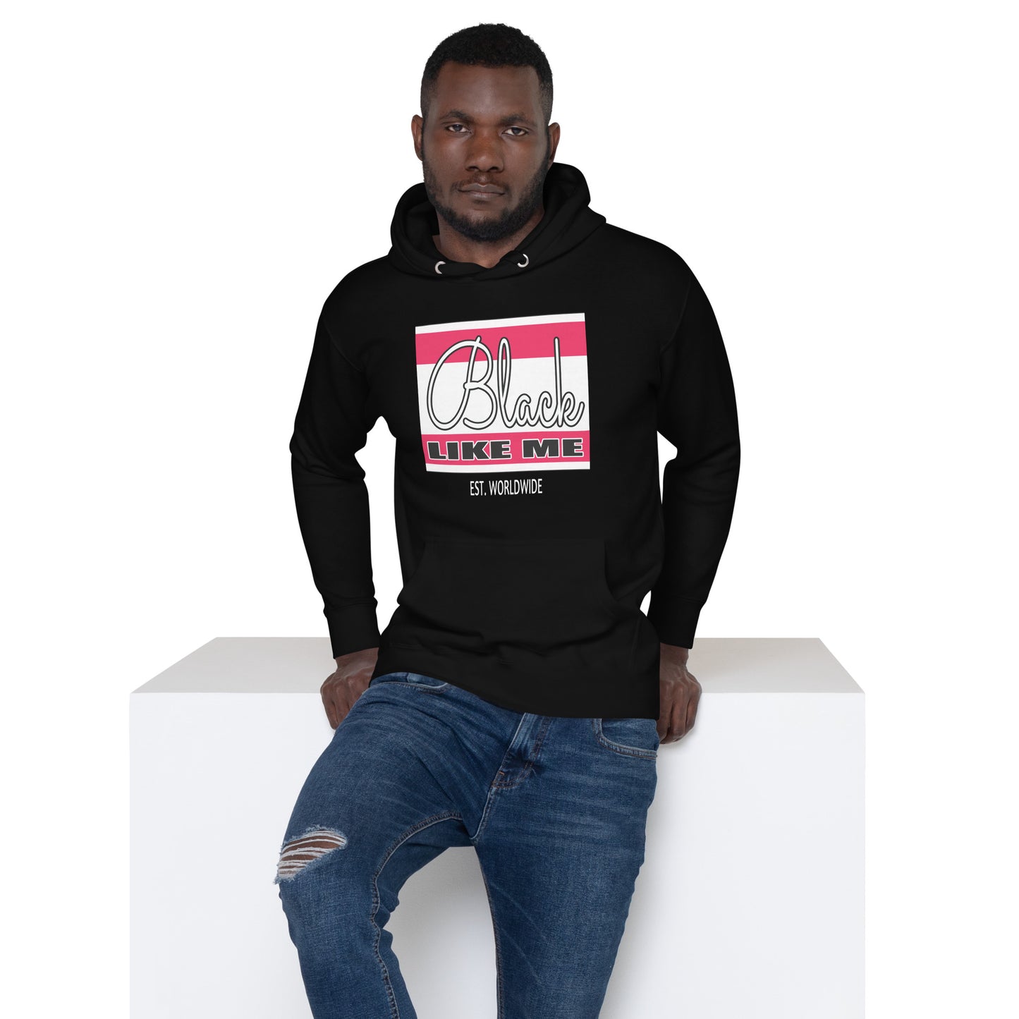 Black Like Me "Banner" Unisex Hoodie