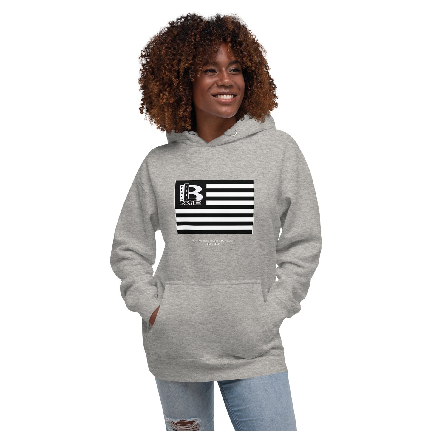 Black Like Me "Uncaged Flag" Premium Unisex Hoodie