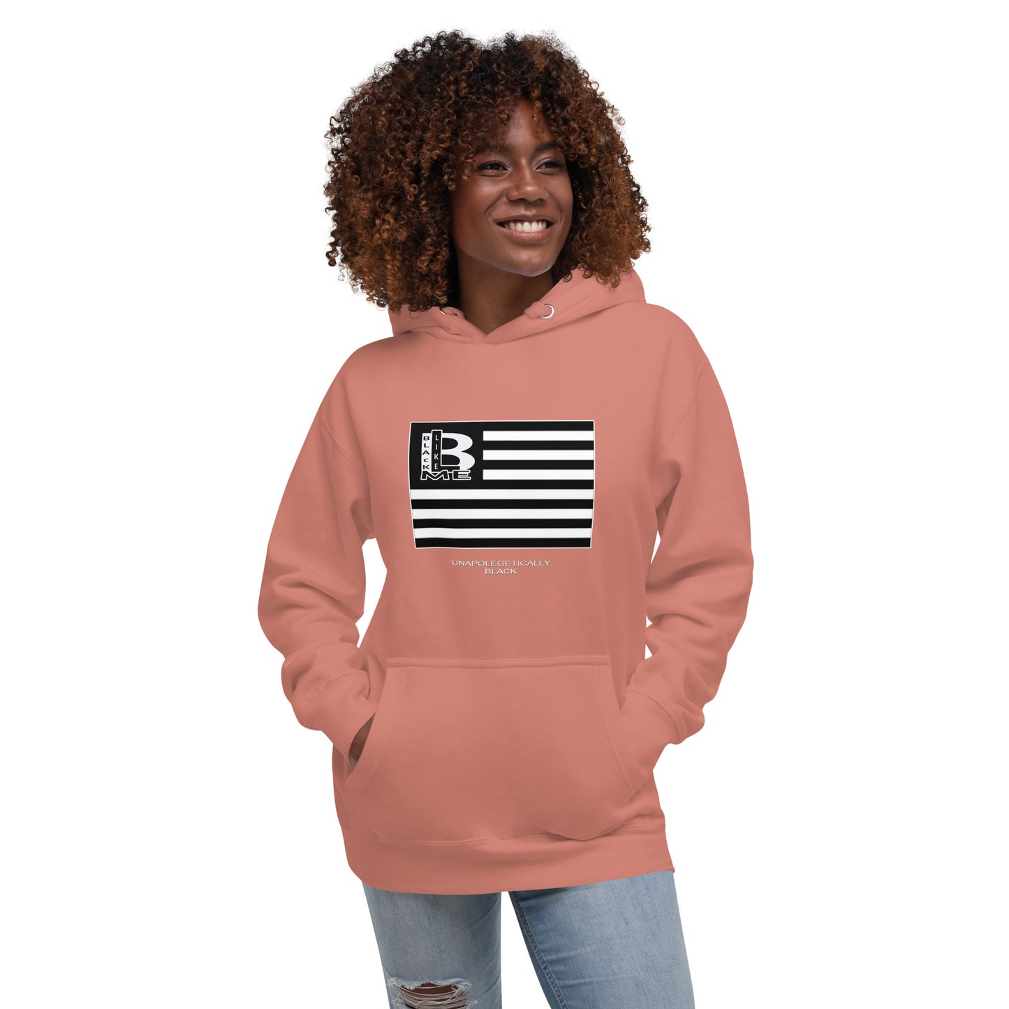 Black Like Me "Uncaged Flag" Premium Unisex Hoodie