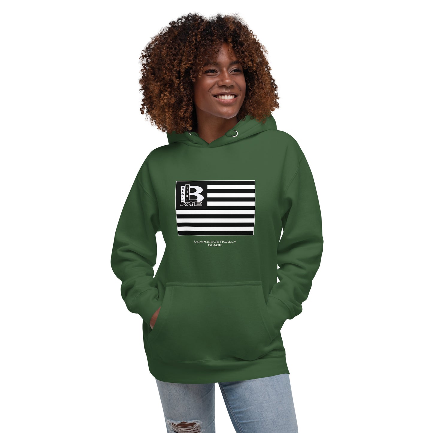 Black Like Me "Uncaged Flag" Premium Unisex Hoodie