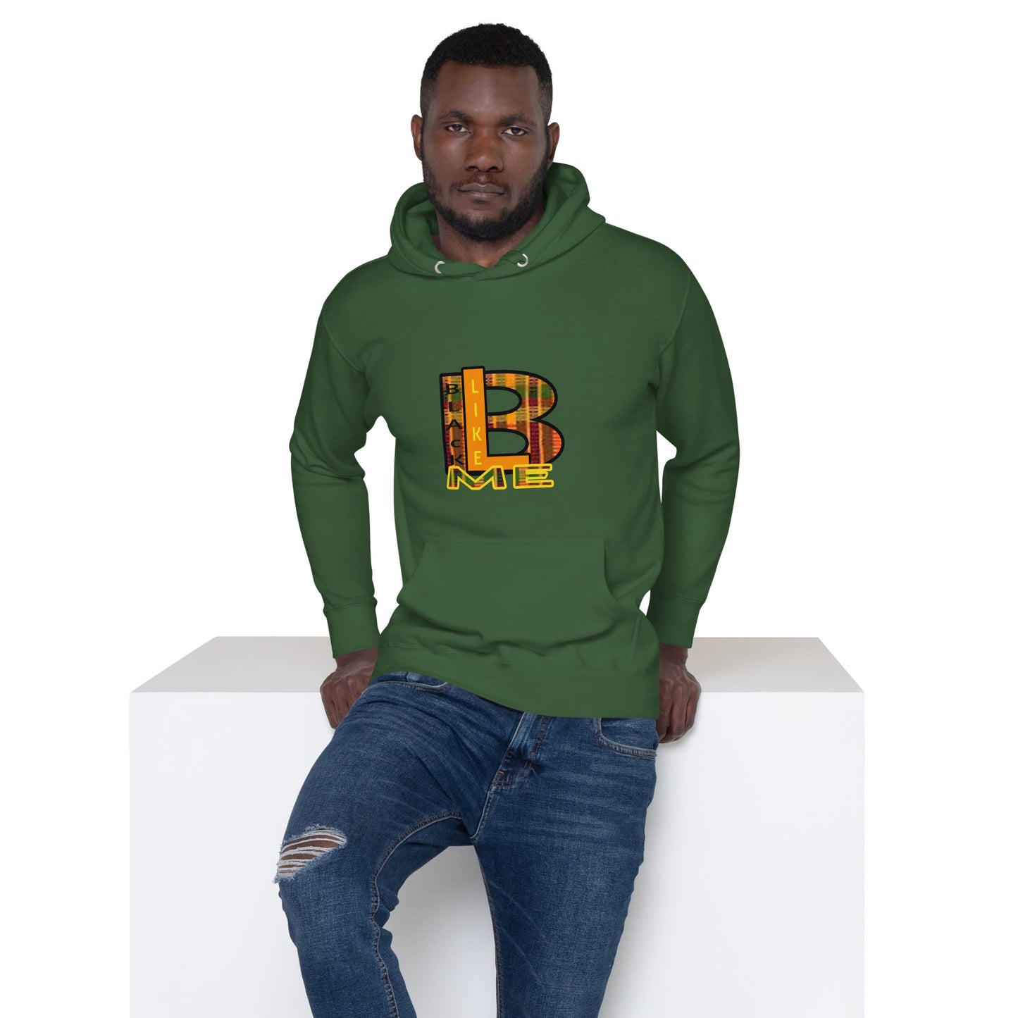 Black Like Me "Uncaged Kente" Unisex Hoodie