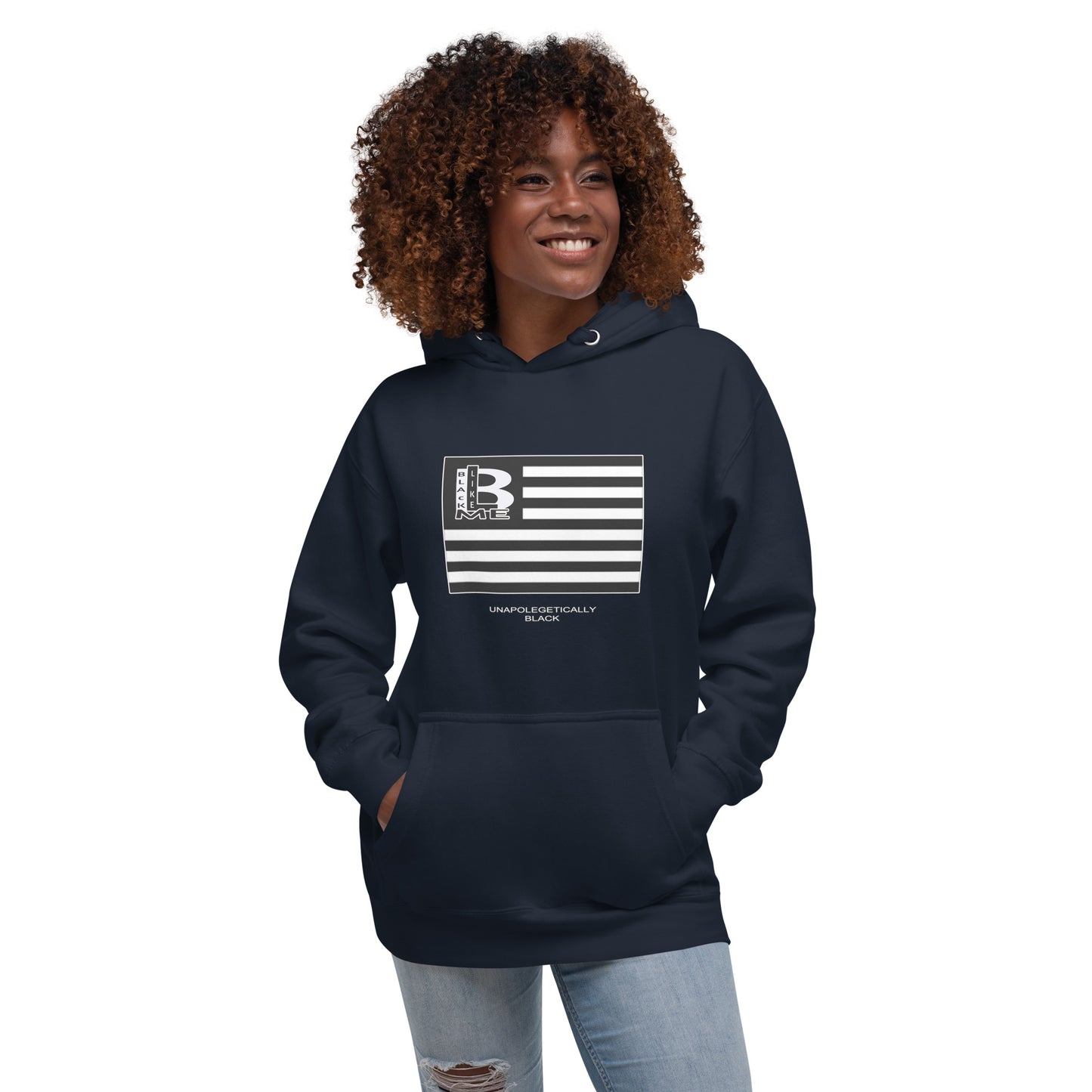 Black Like Me "Uncaged Flag" Premium Unisex Hoodie