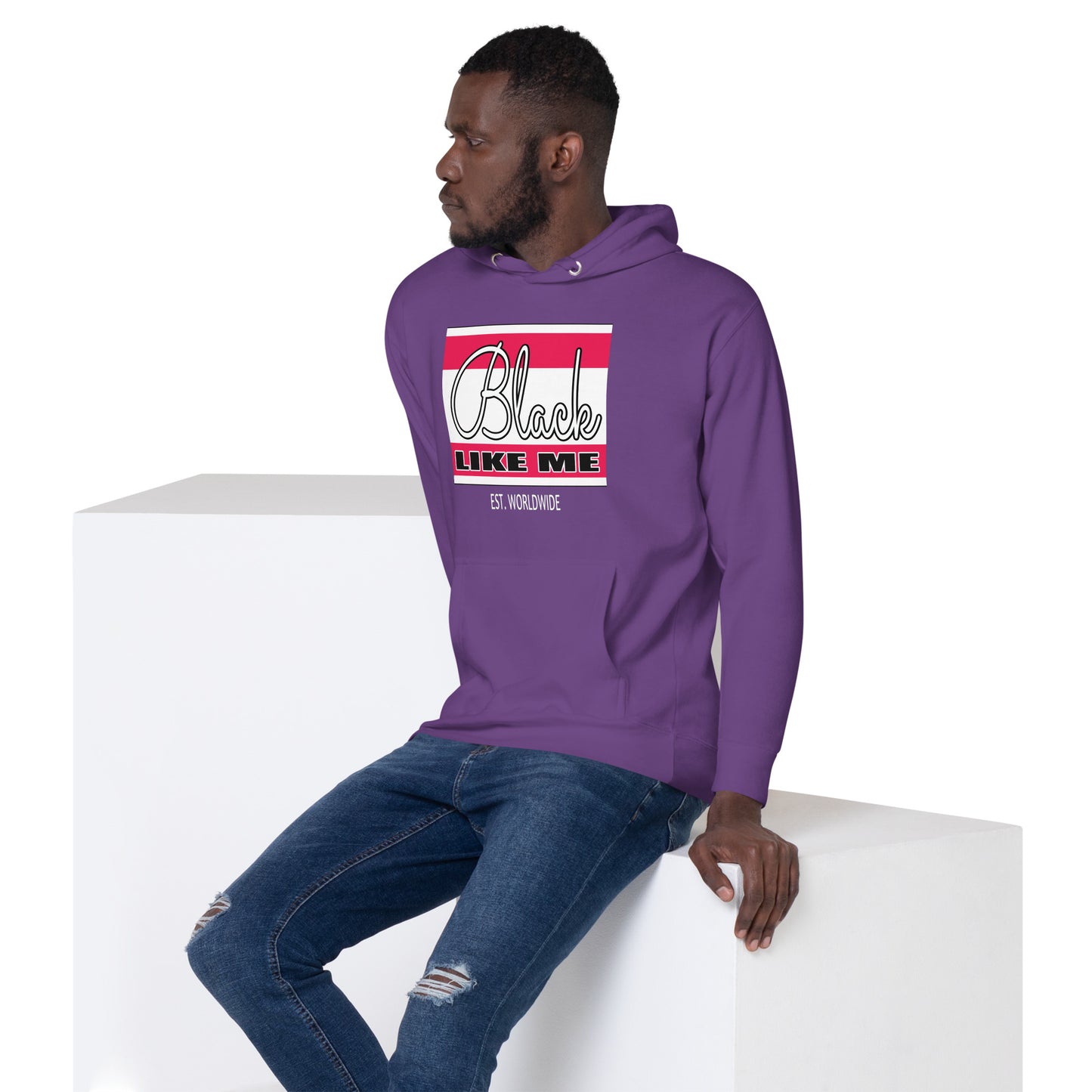 Black Like Me "Banner" Unisex Hoodie