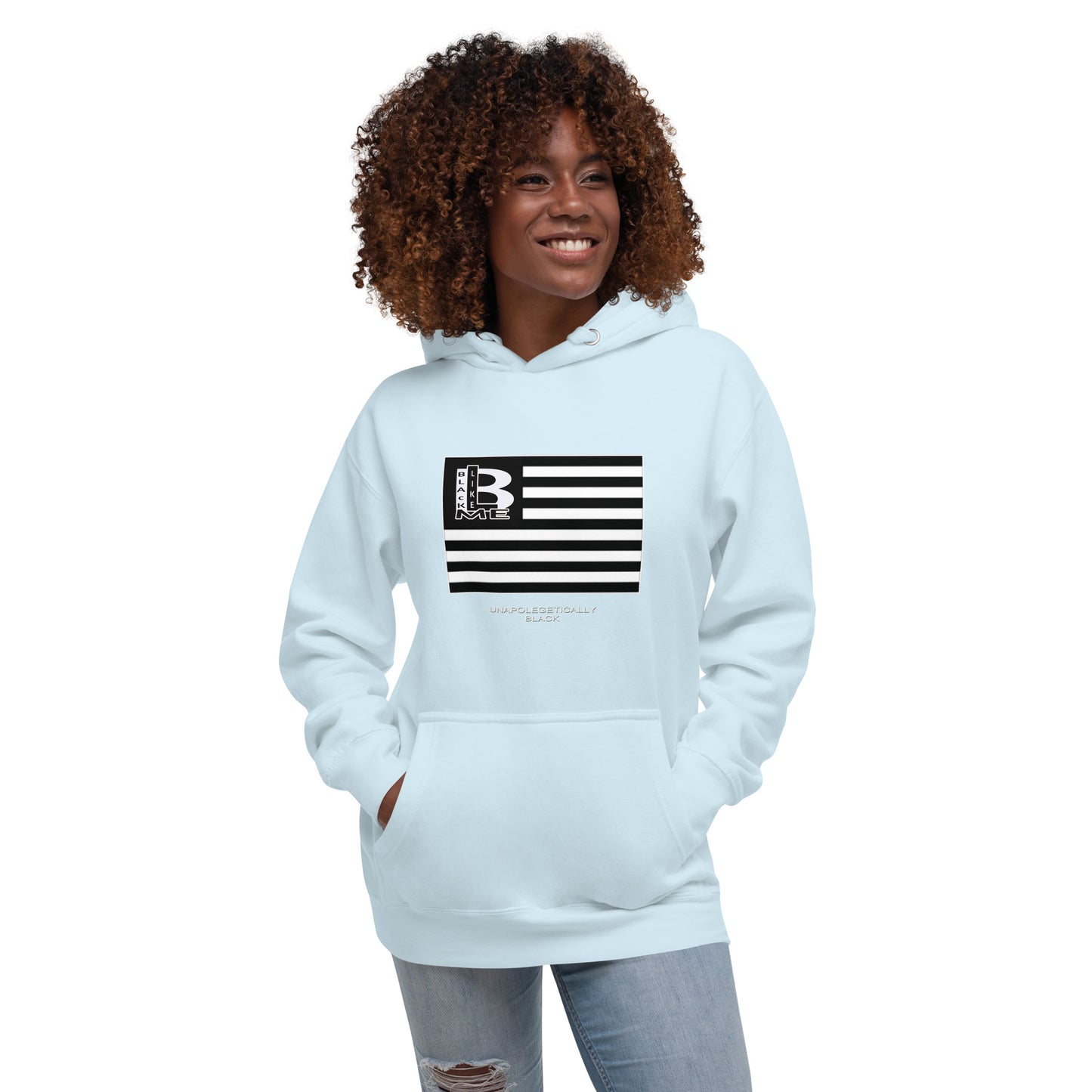 Black Like Me "Uncaged Flag" Premium Unisex Hoodie