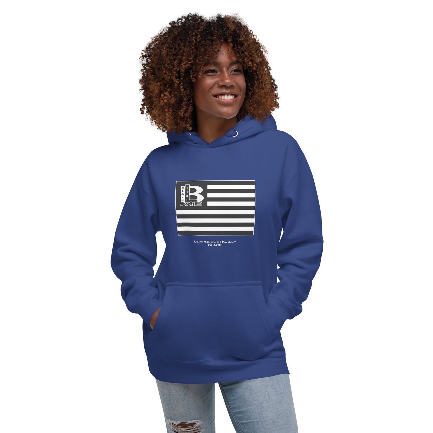 Black Like Me "Uncaged Flag" Premium Unisex Hoodie