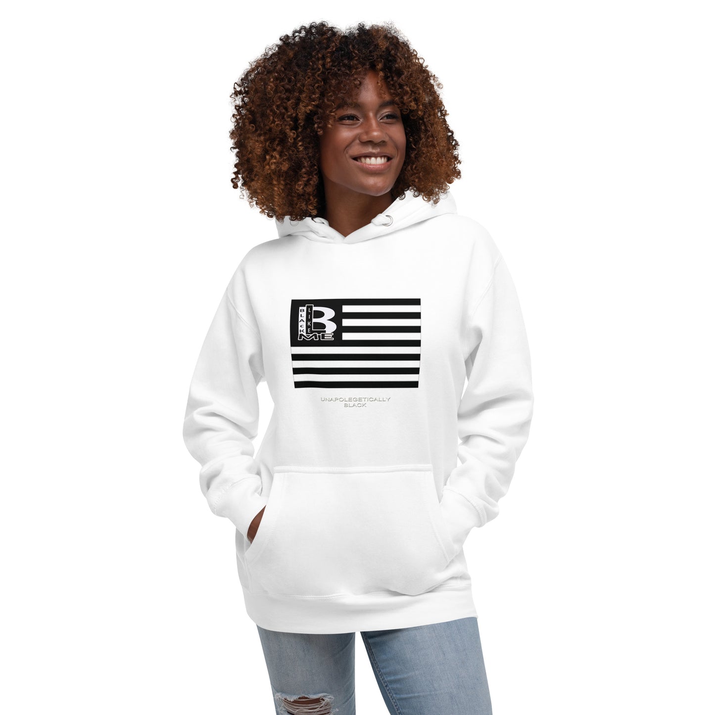 Black Like Me "Uncaged Flag" Premium Unisex Hoodie