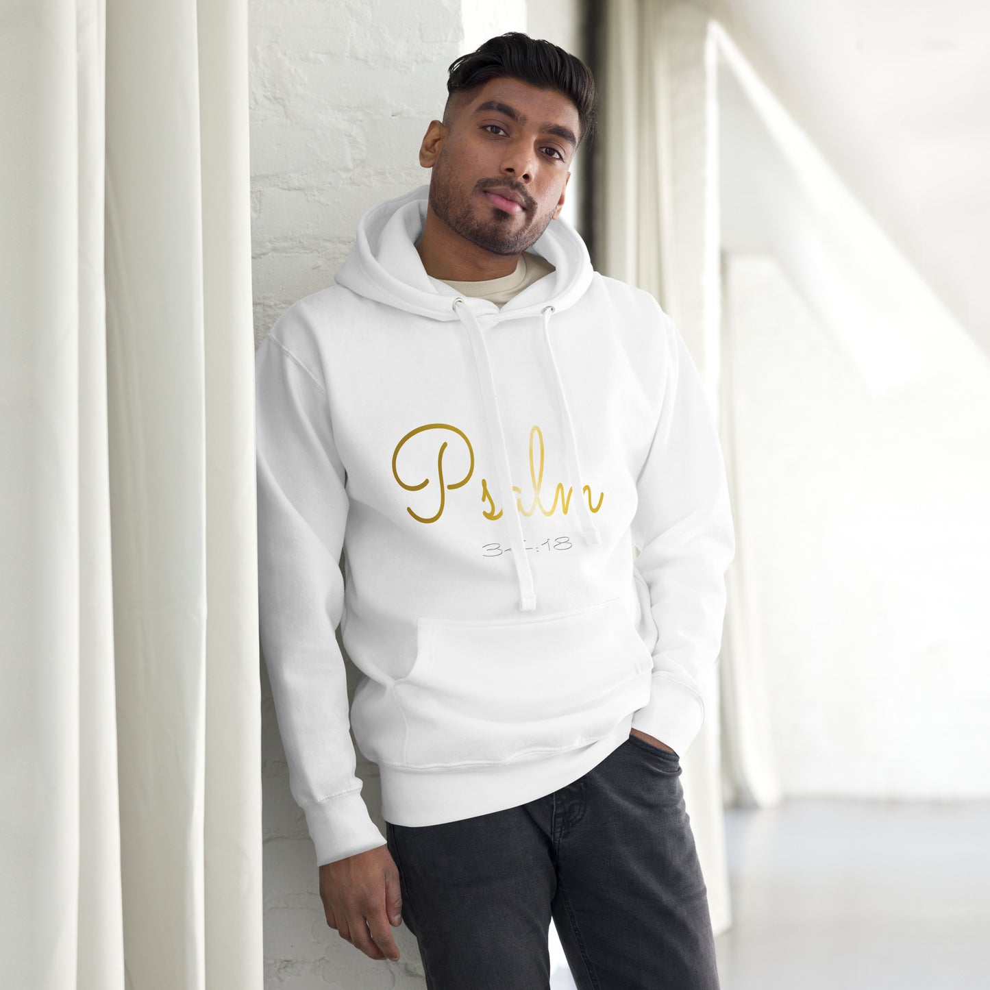 Brokenhearted "Psalm 34:18" Premium Unisex Hoodie