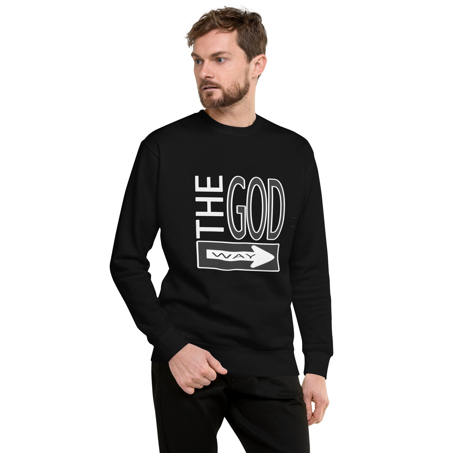 The God Way Unisex Premium Sweatshirt