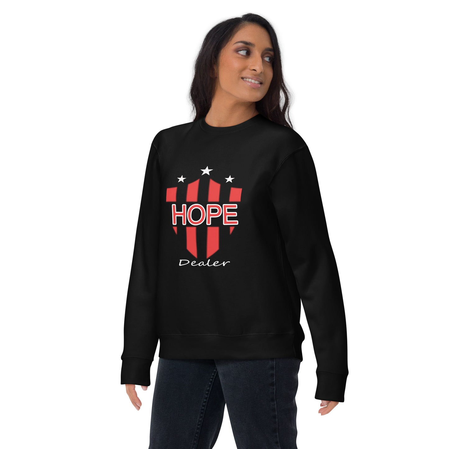 Hope Dealer "Shield" Unisex Premium Sweatshirt