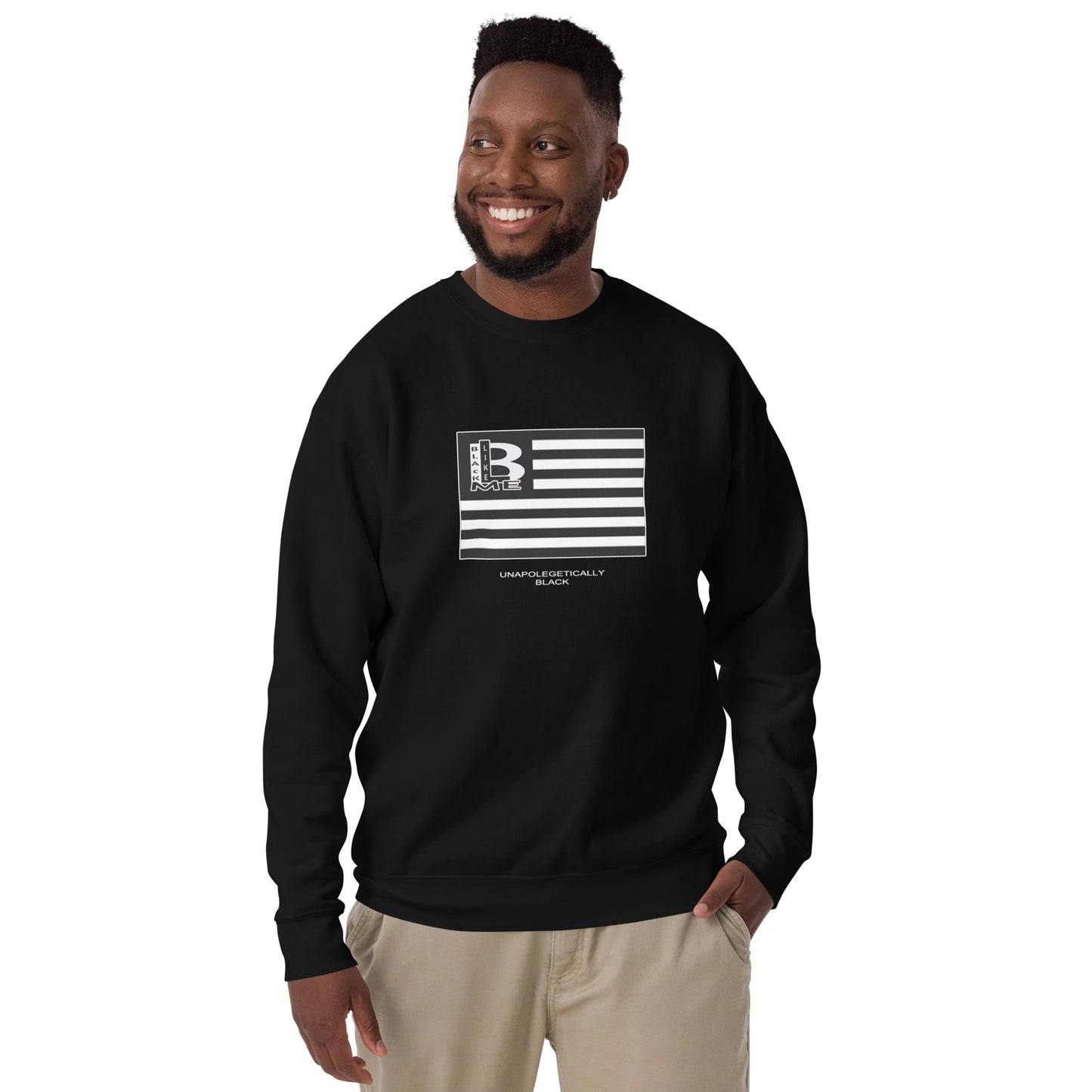 Black Like Me "Uncaged Flag" Unisex Premium Sweatshirt