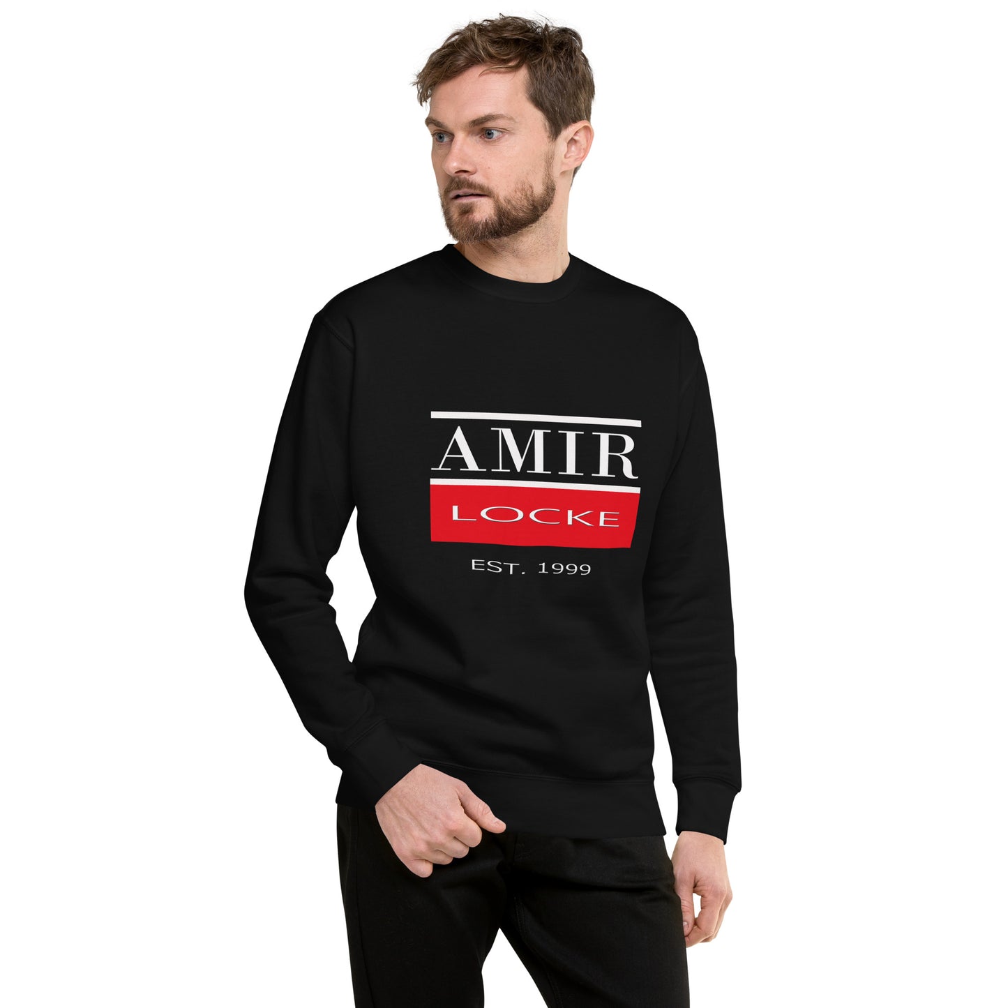 Amir Locke "No Knock" Unisex Premium Sweatshirt