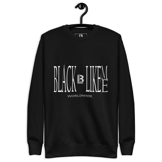 Black LIke Me "Silver Flush" Unisex Premium Sweatshirt