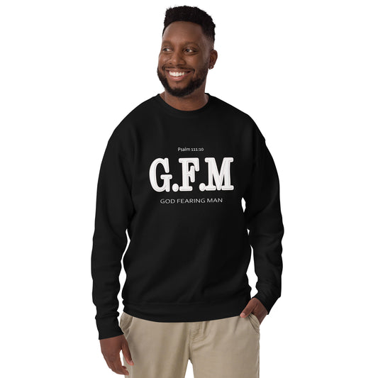 God Fearing Man Unisex Premium Sweatshirt