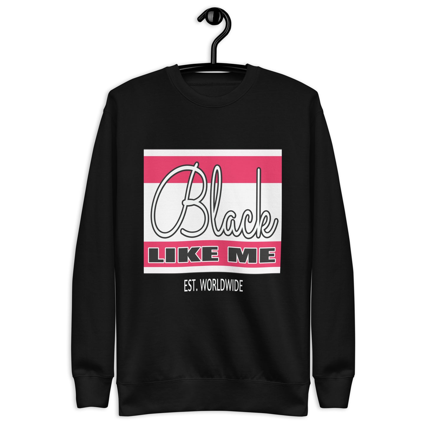 Black Like Me "Banner" Unisex Premium Sweatshirt