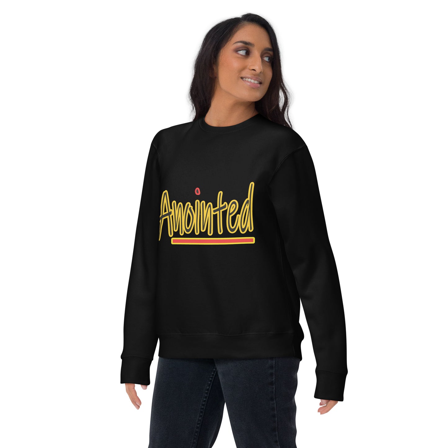 Anointed "Red Dot" Unisex Premium Sweatshirt