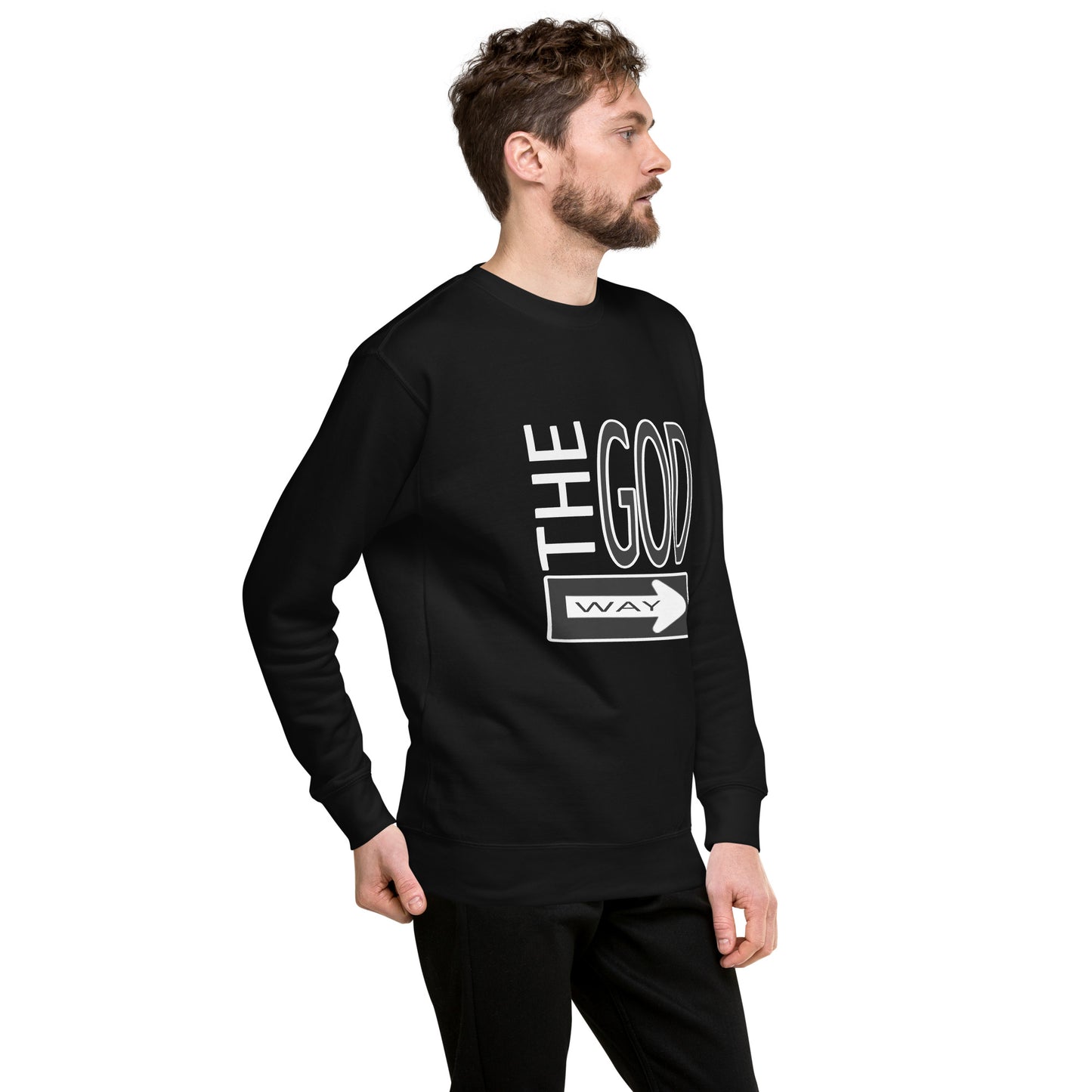 The God Way Unisex Premium Sweatshirt