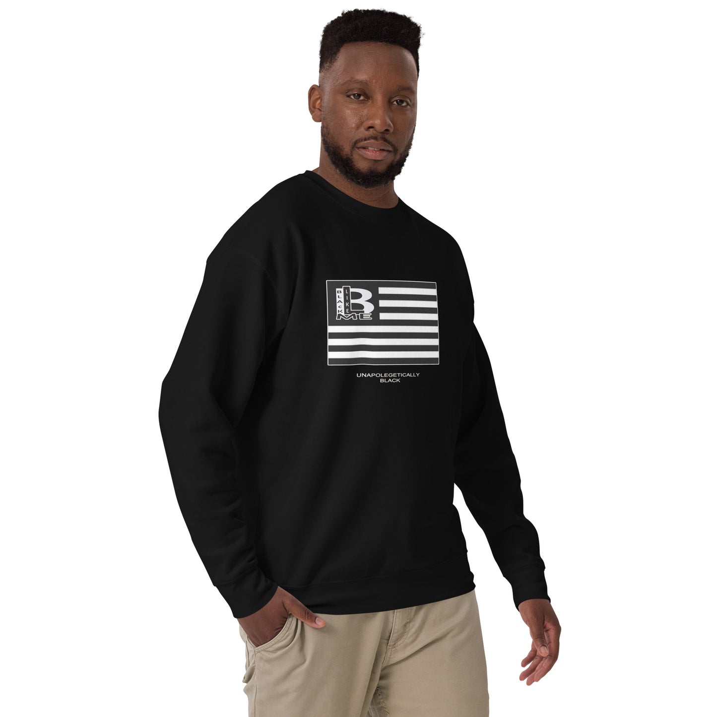 Black Like Me "Uncaged Flag" Unisex Premium Sweatshirt