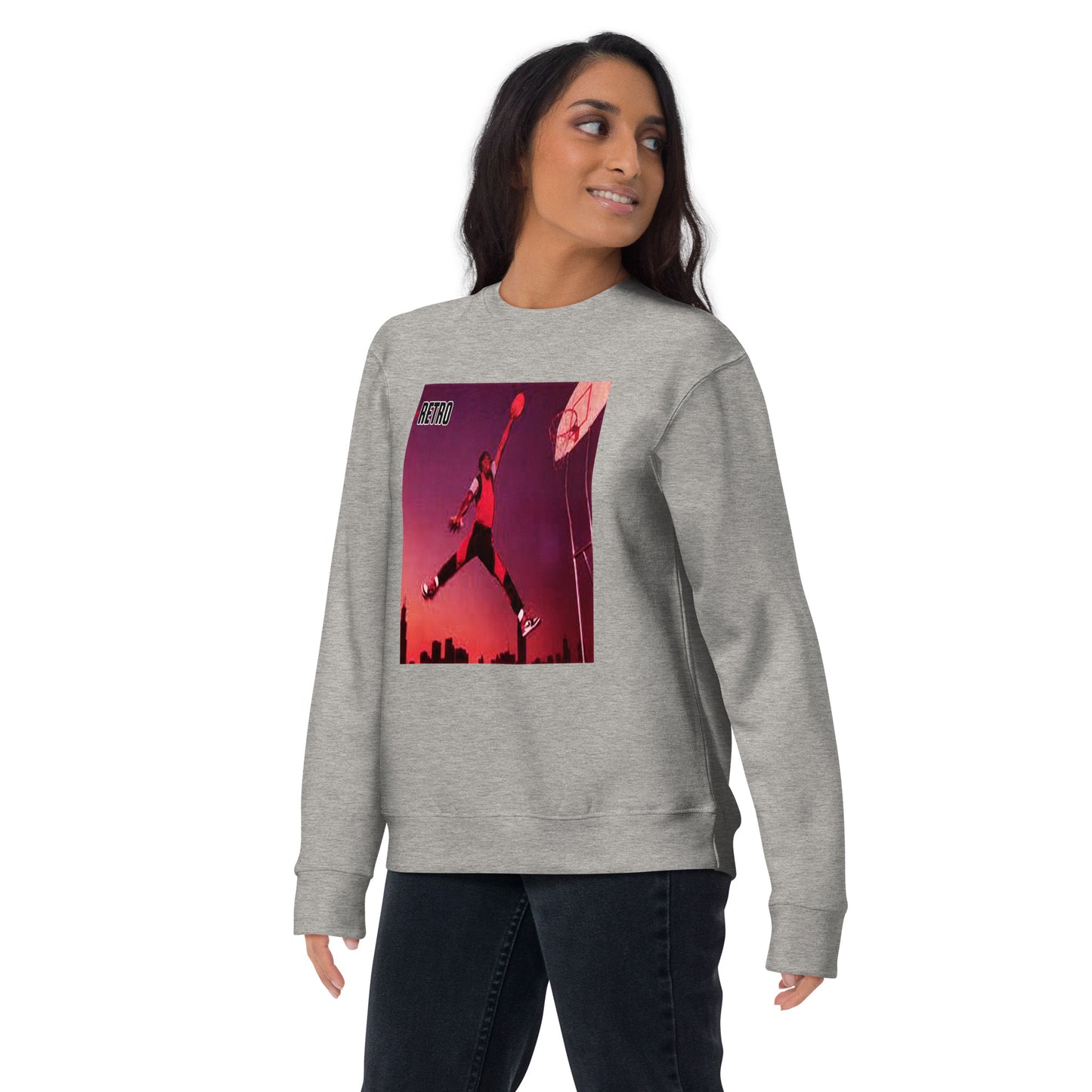 Retro 90's Michael Jordan Retro Unisex Premium Sweatshirt