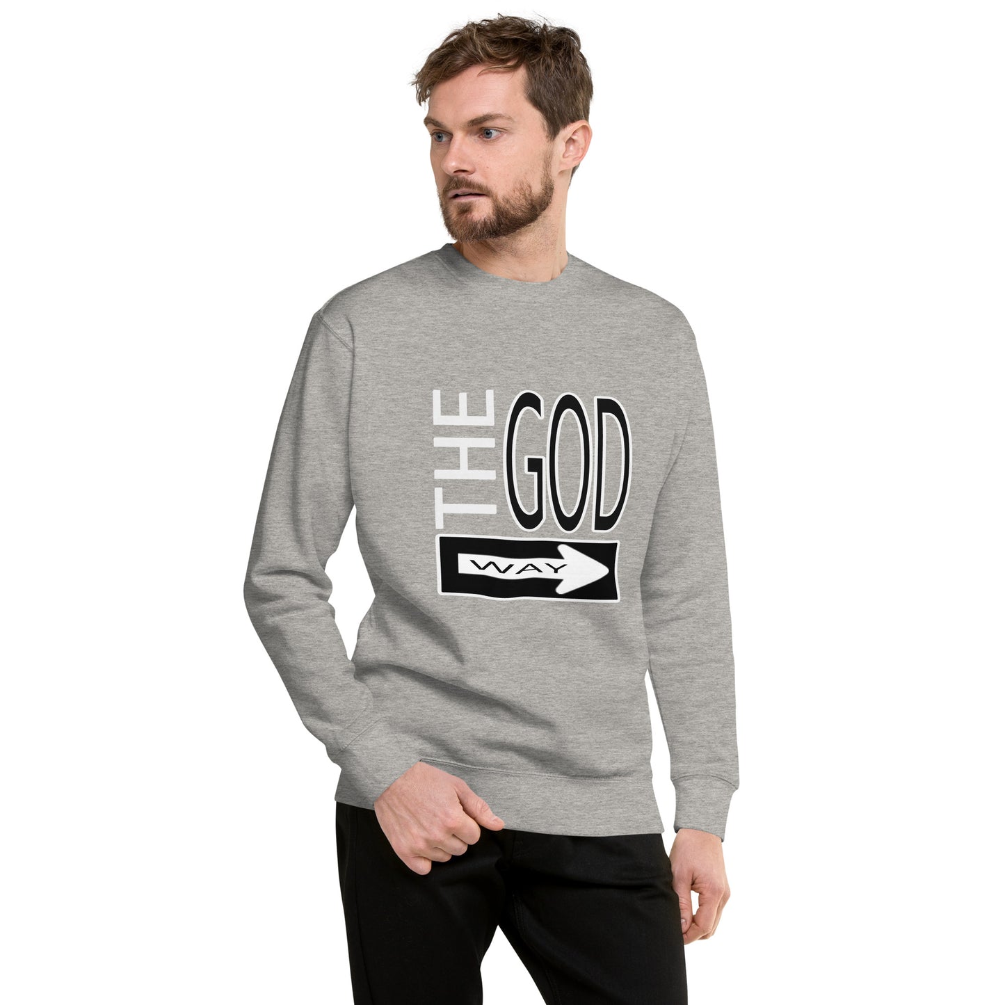 The God Way Unisex Premium Sweatshirt