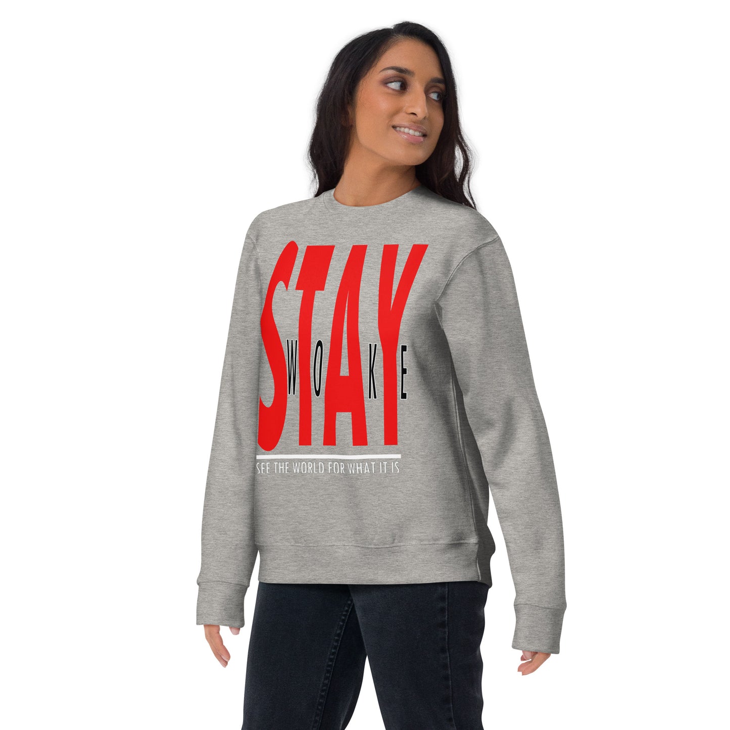 Stay Woke "20/20" Unisex Premium Sweatshirt