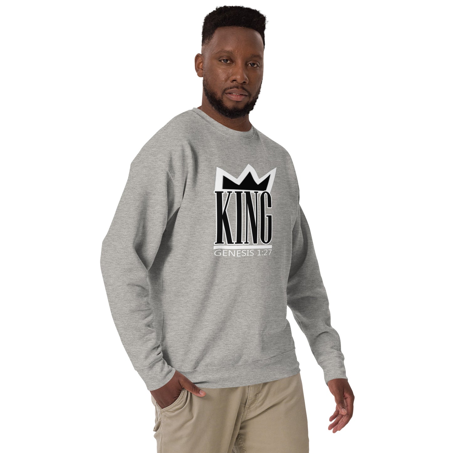 I'm A King "Crown" Unisex Premium Sweatshirt