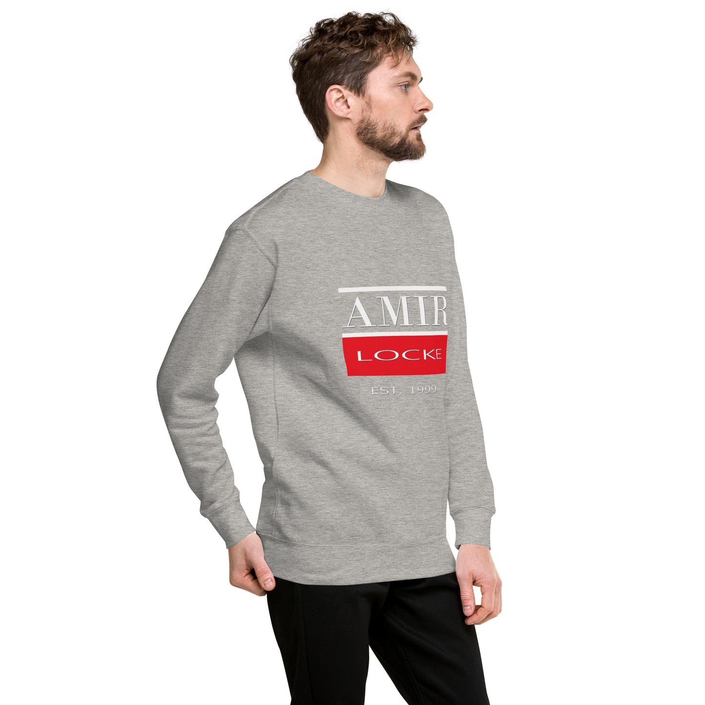 Amir Locke "No Knock" Unisex Premium Sweatshirt