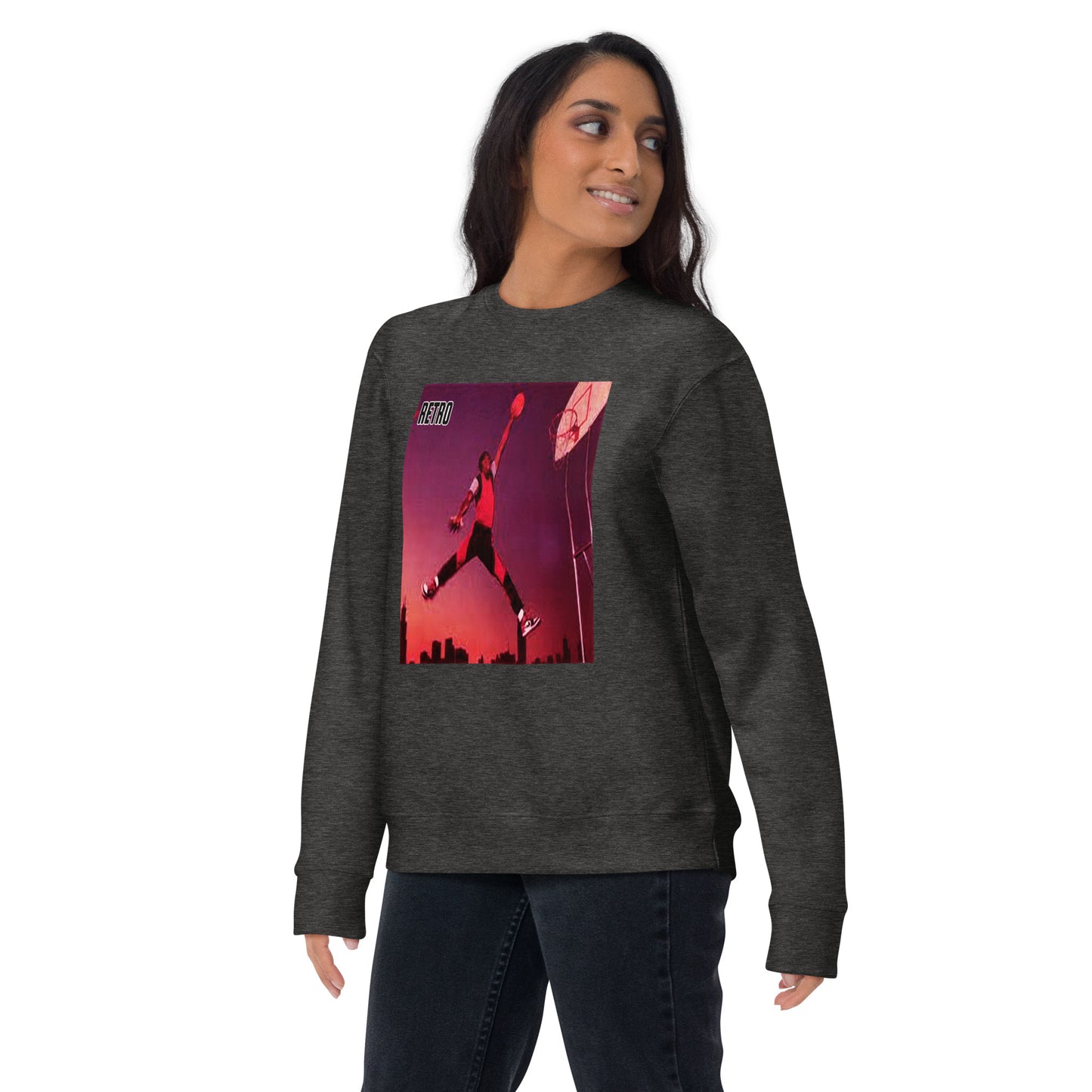 Retro 90's Michael Jordan Retro Unisex Premium Sweatshirt