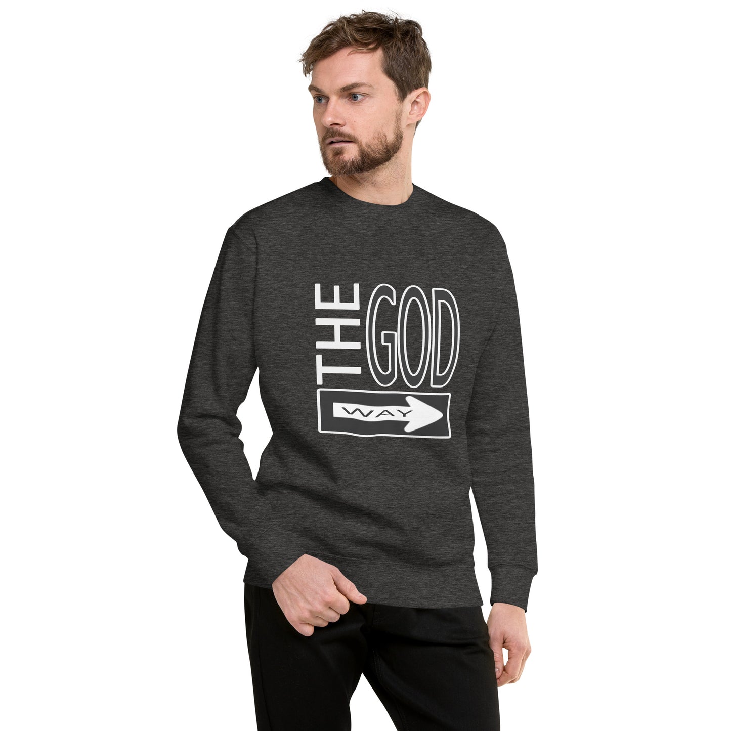 The God Way Unisex Premium Sweatshirt