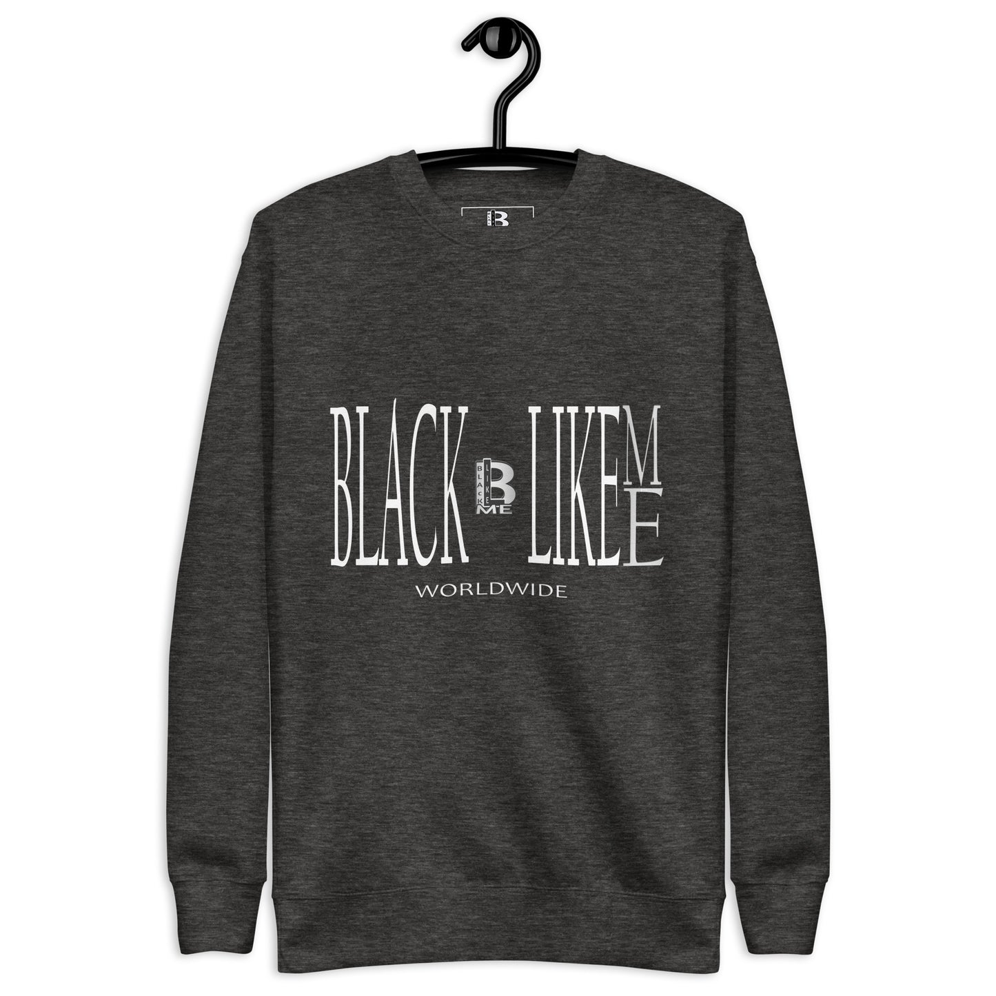 Black LIke Me "Silver Flush" Unisex Premium Sweatshirt