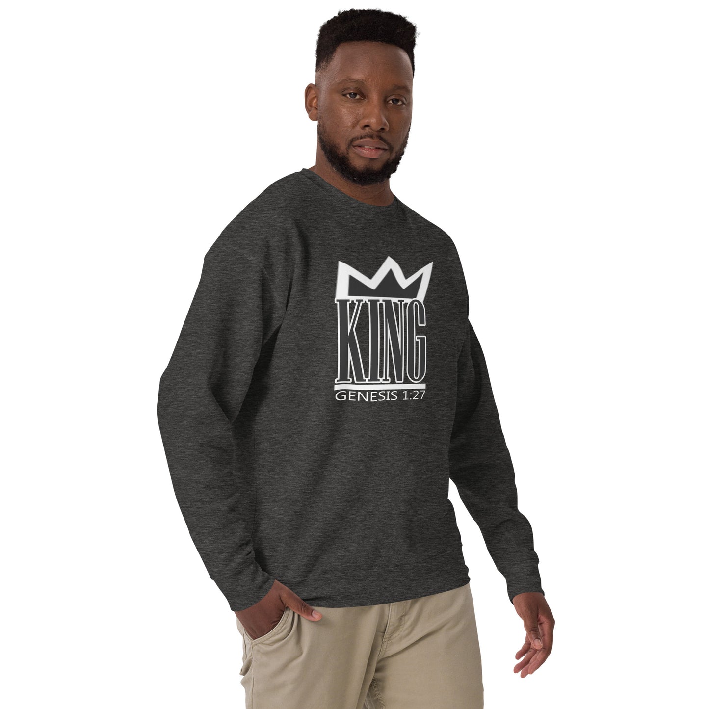 I'm A King "Crown" Unisex Premium Sweatshirt