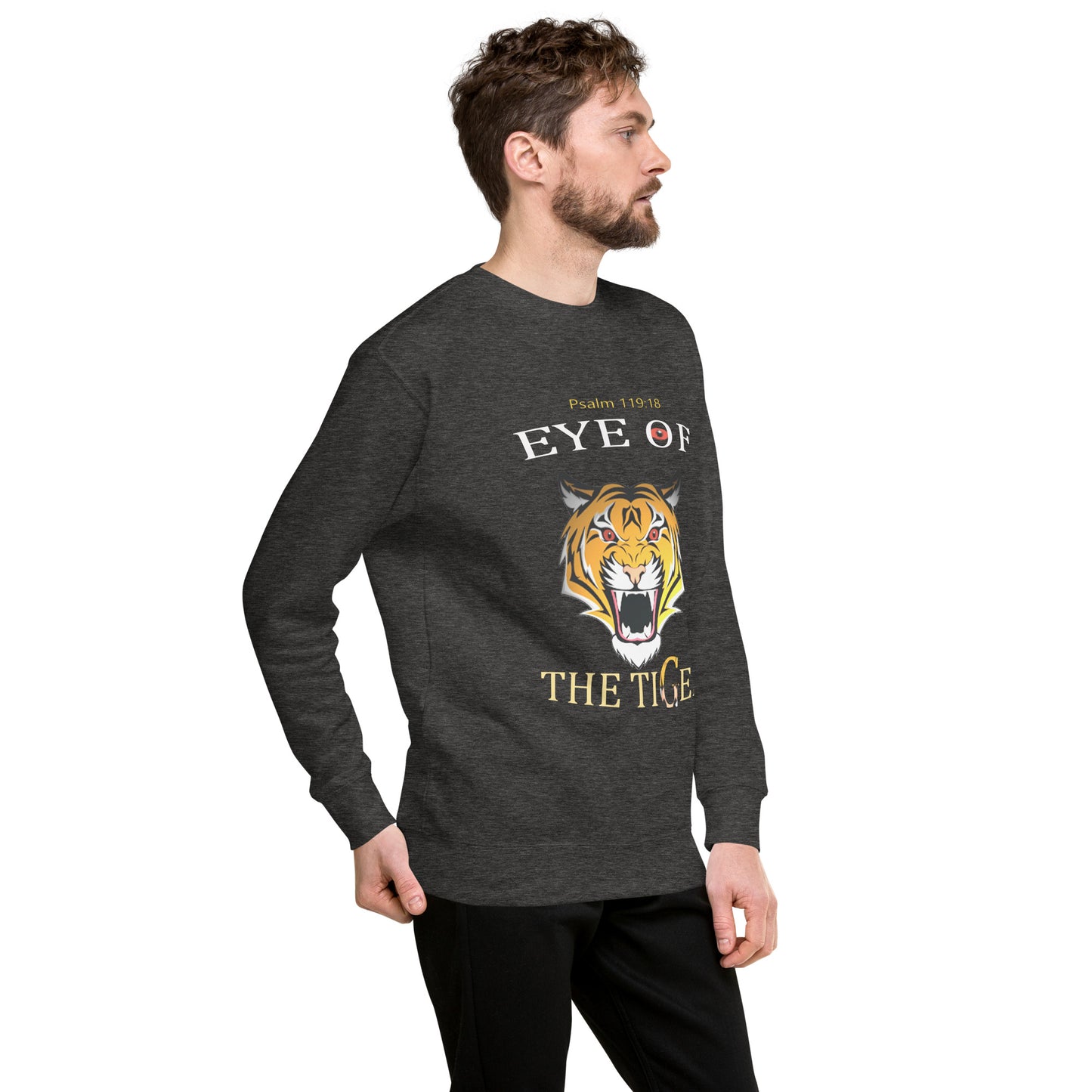 Eye Of The Tiger Unisex Premium Sweatshirt