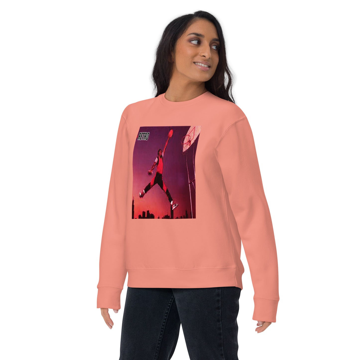 Retro 90's Michael Jordan Retro Unisex Premium Sweatshirt