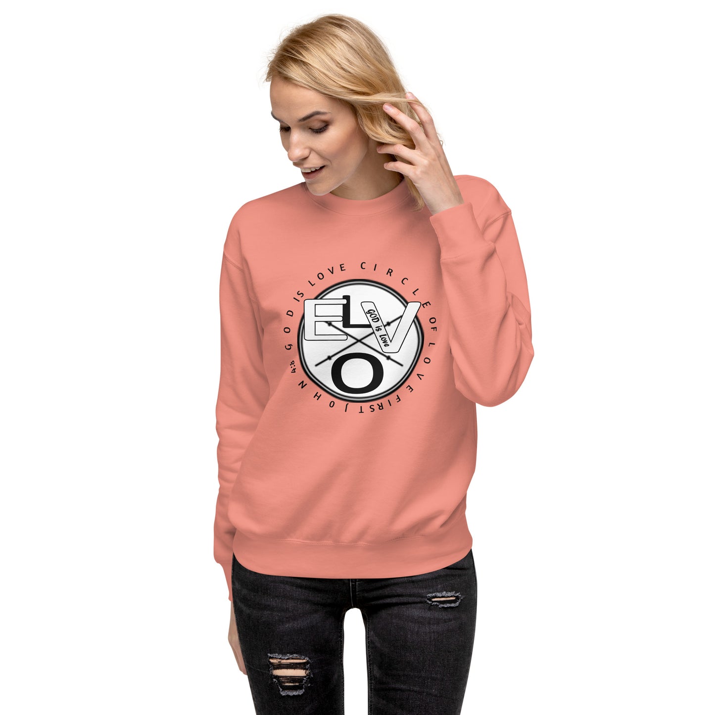 Circle of Love Unisex Premium Sweatshirt