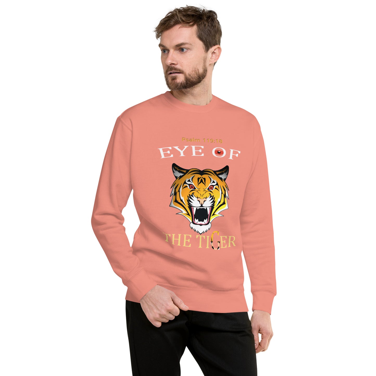 Eye Of The Tiger Unisex Premium Sweatshirt